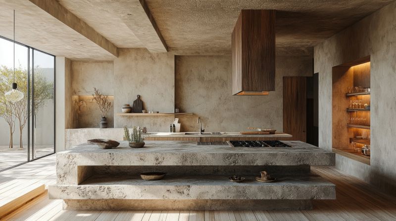 Cement Countertop Installation in Marin County, CA