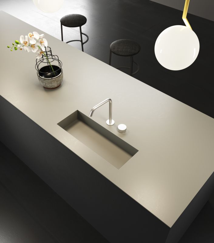 Concrete Countertop Pouring