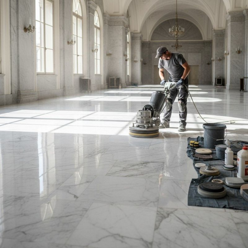 Marble Countertop Polishing