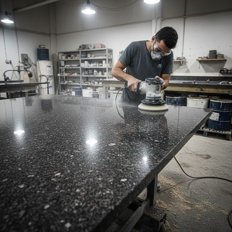 Granite Countertop Refinishing detail